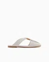 Emporio Armani Slides In White
