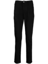 Emporio Armani Slim-cut Denim Jeans In Black