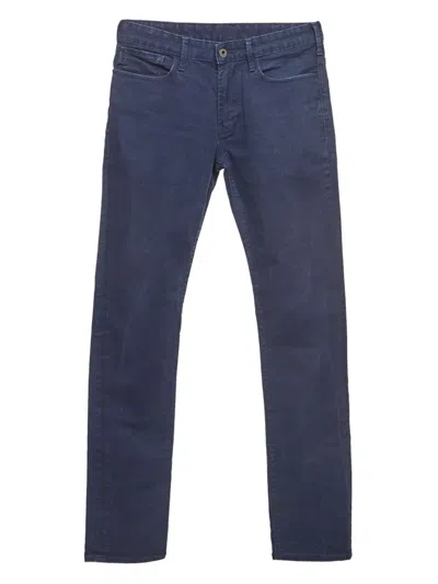 Pre-owned Emporio Armani Slim-cut Jeans