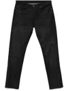 Emporio Armani Men's Denim Cotton Jeans In Black