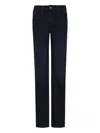 Emporio Armani Tailored Denim Trousers Five Pockets In Multi