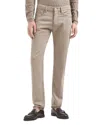 Emporio Armani Slim Fit Jeans In Light Beige In Grau