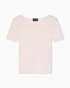 Emporio Armani Slim Fit T-shirts In Pink