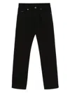 Emporio Armani Man Pants Black Size 31 Cotton, Elastane In Black