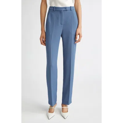 Emporio Armani Slim Fit Trousers In Blue