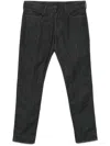 Emporio Armani Slim Jeans In Black