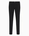 Emporio Armani Slim Jeans In Black