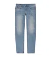 Emporio Armani Slim Jeans In Blue