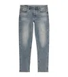Emporio Armani Slim Jeans In Blue