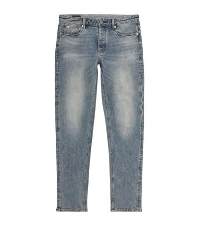 Emporio Armani Slim Jeans In Blue