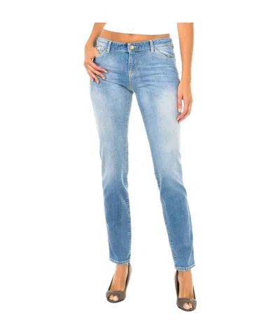 Emporio Armani Slim Jeans In Blue