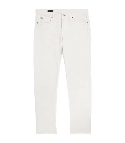 Emporio Armani Slim Jeans In Multi