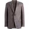 Emporio Armani Slub Mélange Sport Coat In Tan