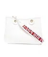 Emporio Armani Women's White Logo-print Bag With Handles In White