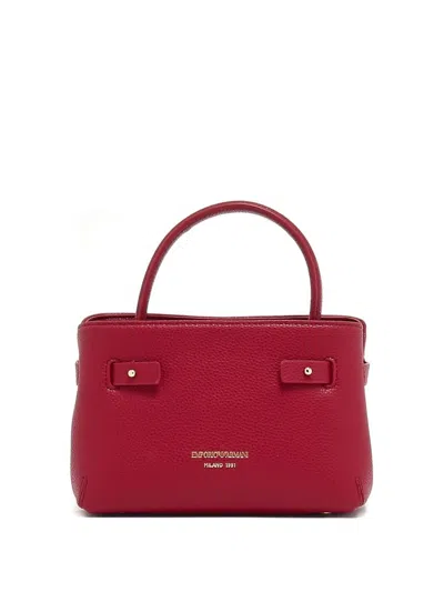 Emporio Armani Small Handbag In Red