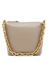 Emporio Armani Small Hobo Leather Shoulder Bag