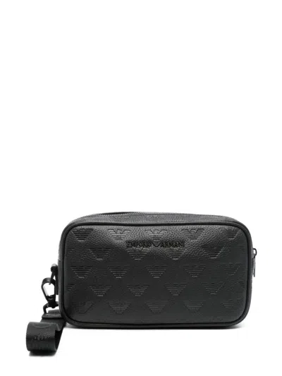 Emporio Armani Small Leather Goods In Black