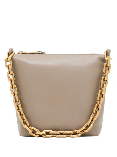 EMPORIO ARMANI SMALL LEATHER HOBO BAG