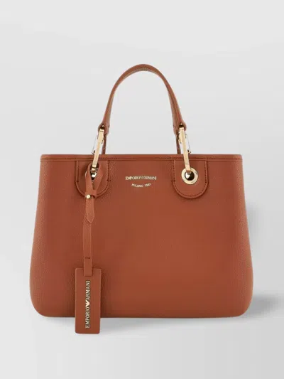 Emporio Armani Small Tote Bag With Adjustable Strap And Handles