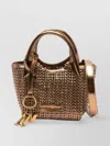Emporio Armani Compact Polyurethane Shopping Bag