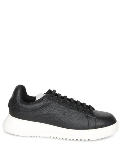 Emporio Armani Sneakers In Black