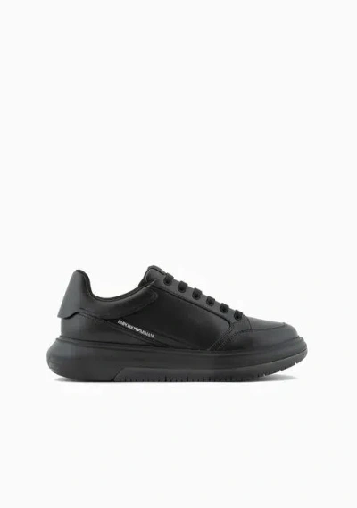 Emporio Armani Sneakers In Black