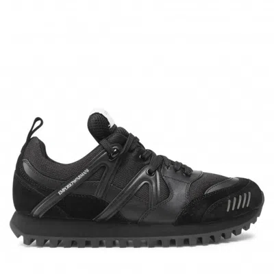 Emporio Armani Sneakers In Black