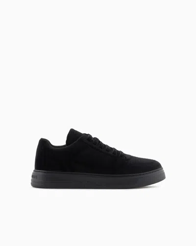 Emporio Armani Sneakers In Black