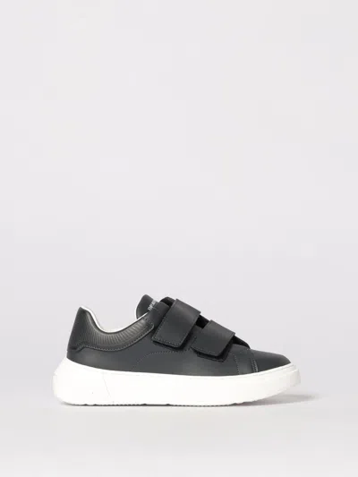 Emporio Armani Sneakers  Kids Color Navy In Black