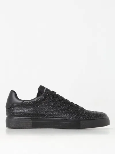 Emporio Armani Sneakers  Men Color Black In Schwarz