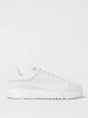 Emporio Armani Sneakers In Grained Leather In White