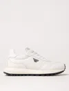 Emporio Armani Men's Logo Low-top Sneakers In Weiss