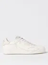 Emporio Armani Logo Printed Lace-up Sneakers In Weiss