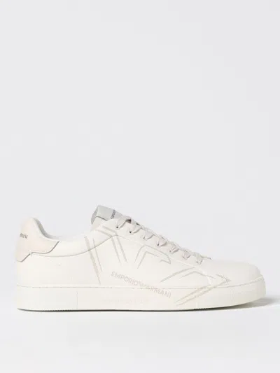 EMPORIO ARMANI SNEAKERS EMPORIO ARMANI MEN COLOR WHITE,414606001
