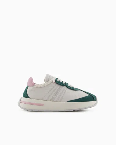 Emporio Armani Sneakers In Green