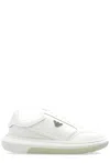 Emporio Armani Men's Logo Sneakers In Bianco