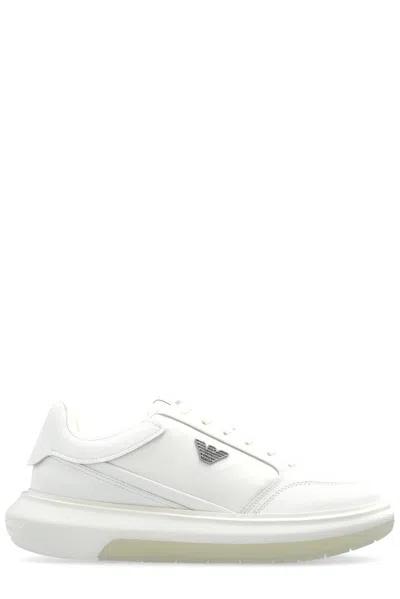 EMPORIO ARMANI SNEAKERS WITH LOGO