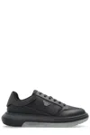Emporio Armani Sneakers With Logo In Navy