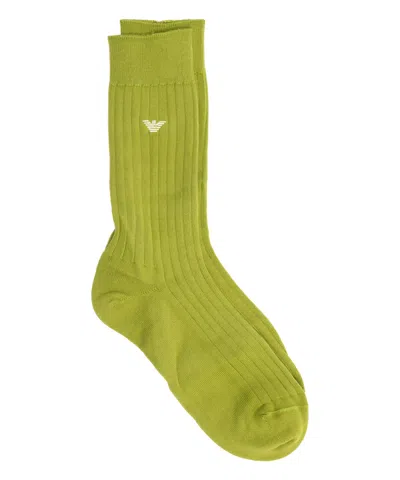 Emporio Armani Socks In Green