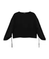 Emporio Armani Soft Scuba-jersey Sweatshirt In Black