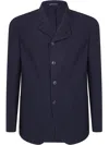 Emporio Armani Split Jacket Clothing In Blue