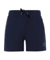 Emporio Armani Sports Casual Shorts In Nude