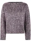 Emporio Armani Spotted Print Sweater In Animal Print