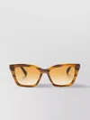 Emporio Armani Square Gradient Sunglasses Tortoiseshell Frame In Brown