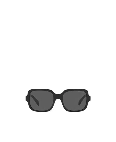 Emporio Armani Square Sunglasses In Gray