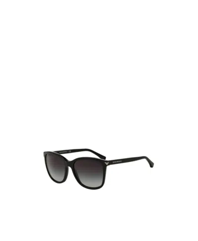 Emporio Armani Square Sunglasses In Black