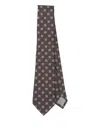 Emporio Armani Pattern-jacquard Silk Tie
