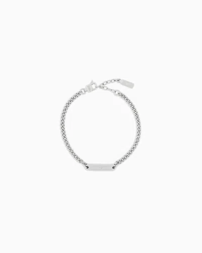 Emporio Armani Stainless Steel Id Bracelet