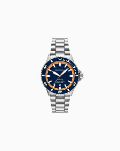 Emporio Armani Montres À Bracelet En Acier In Metallic