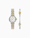 Emporio Armani Steel Strap Watches In Multicoloured